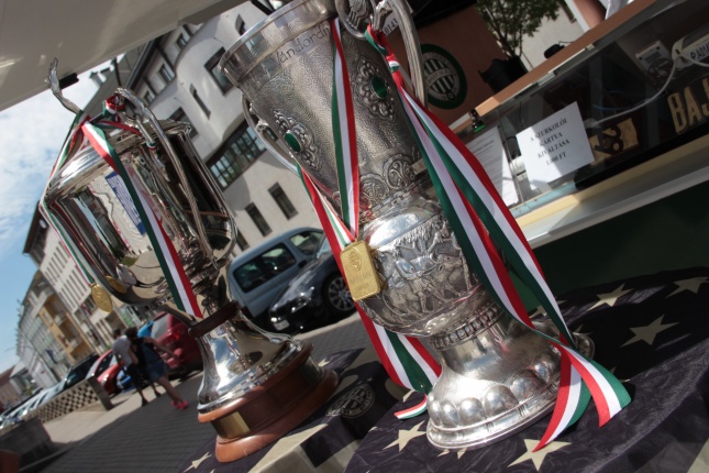 Fradi trófeák Nyíregyházán