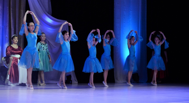 A Qn-Balett évzáró vizsgaelőadásából