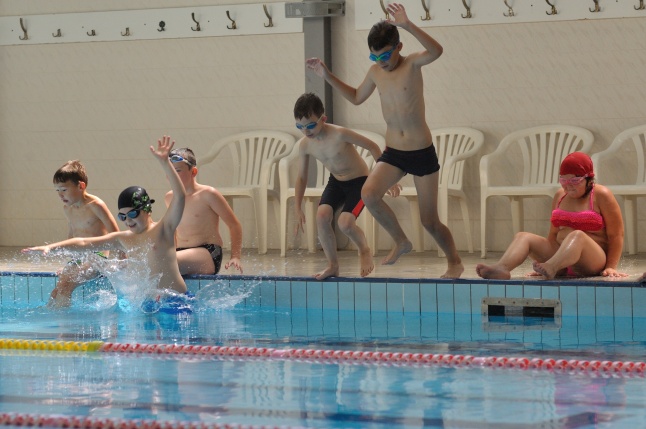 Úszótábor az Arany iskolában