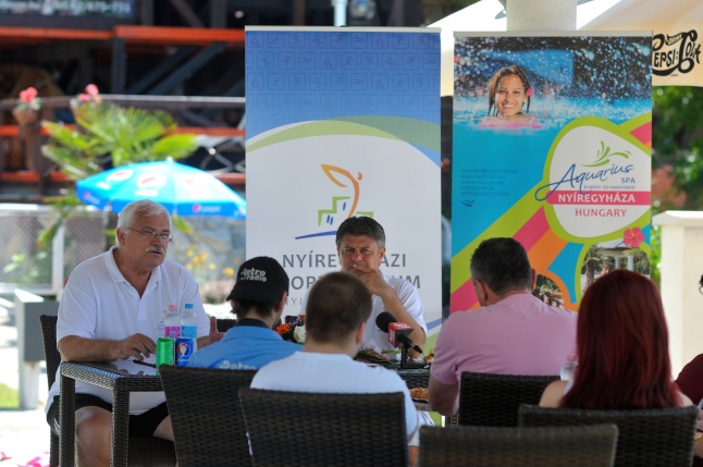 Strandfoci  2016 sajtótájékoztató