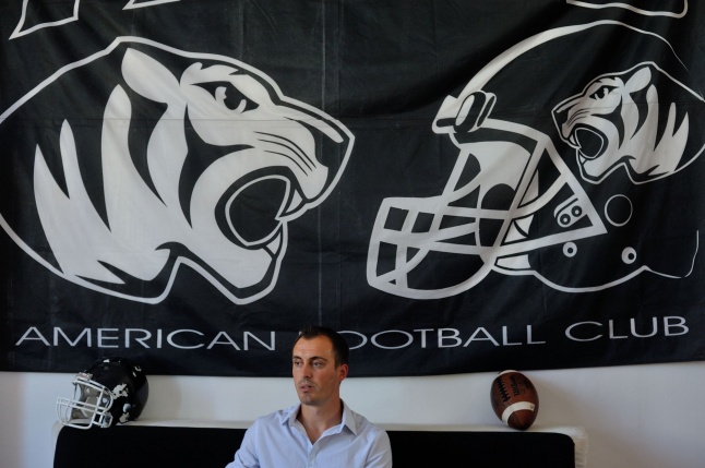 Amerikai foci sajtótájékoztató