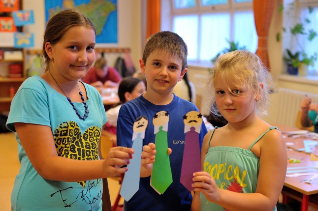 Táborozás a szőlőskerti iskolában