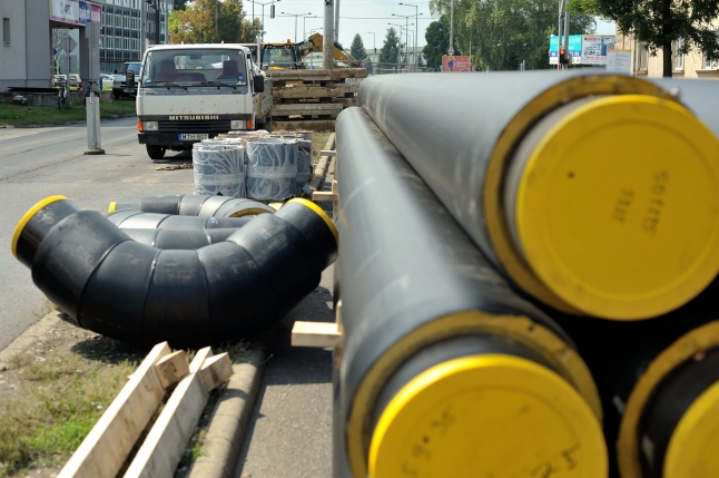 Nyírtávhő - csővezetékek cseréje a Mező utcán