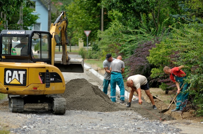 Rekonstrukció a Merkur utcán