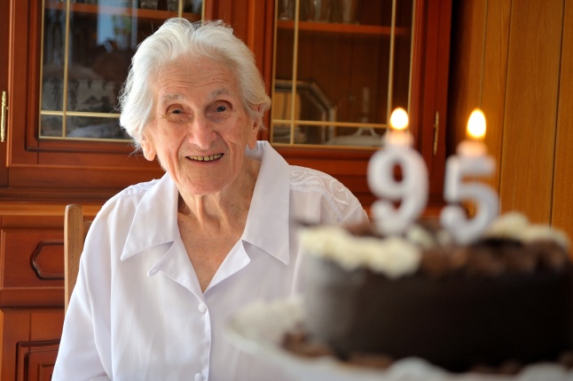 Szépkorú köszöntése - Gál Sára Amália