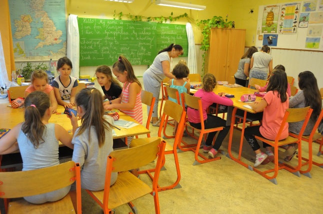 Nyelvi tábor Sóstóhegyen