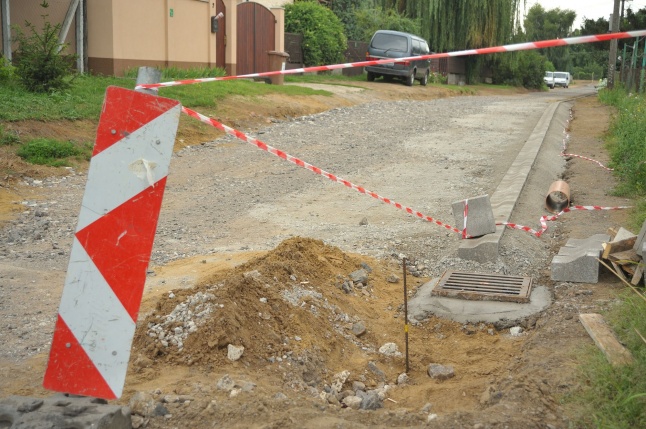 Útfelújítás a Mohács utcán