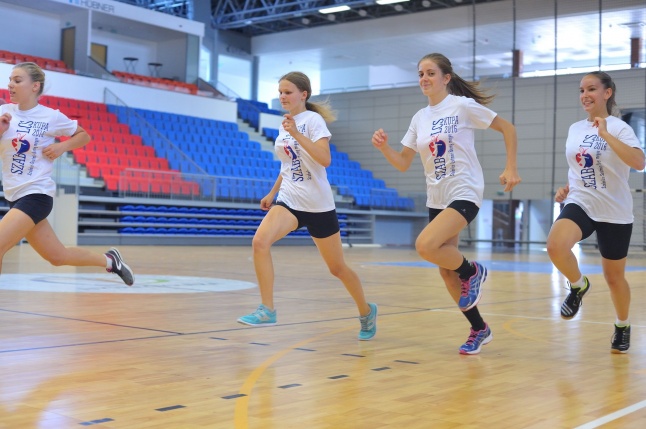 Edzésben a Kölcsey DSE