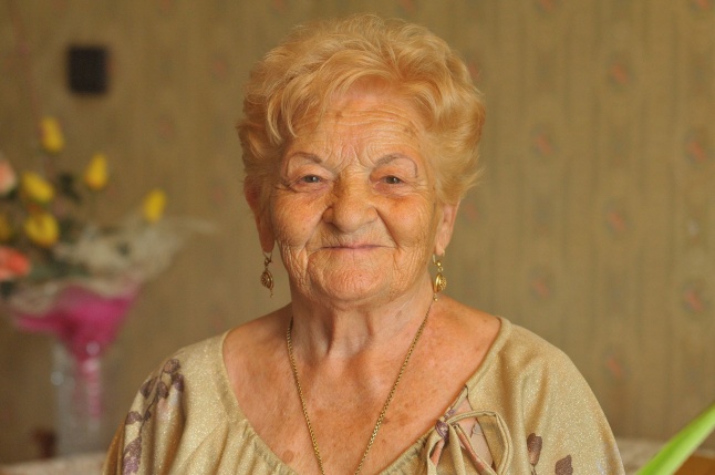 Szépkorú köszöntése - Dankócsik Ferencné