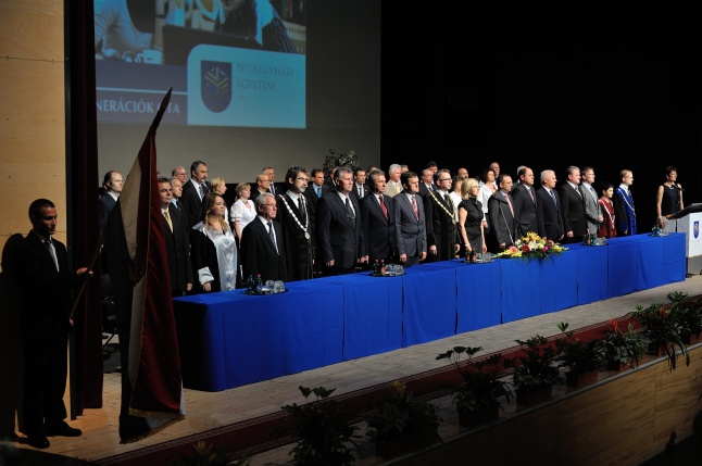 Tanévnyitó a Nyíregyházi Egyetemen