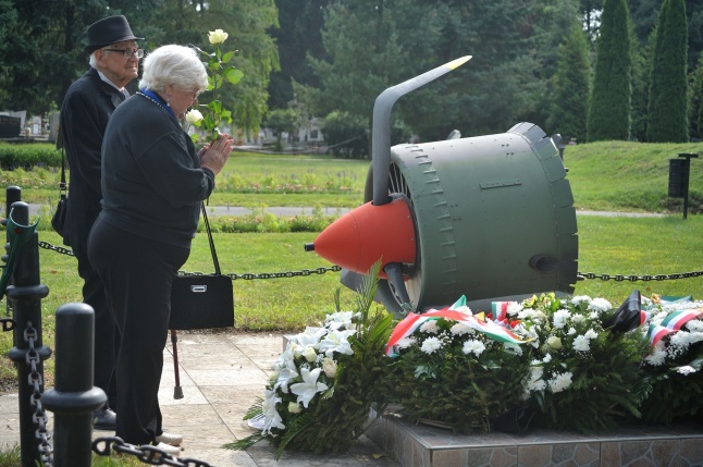 Emlékezés a bombázásra - fotó Szarka Lajos