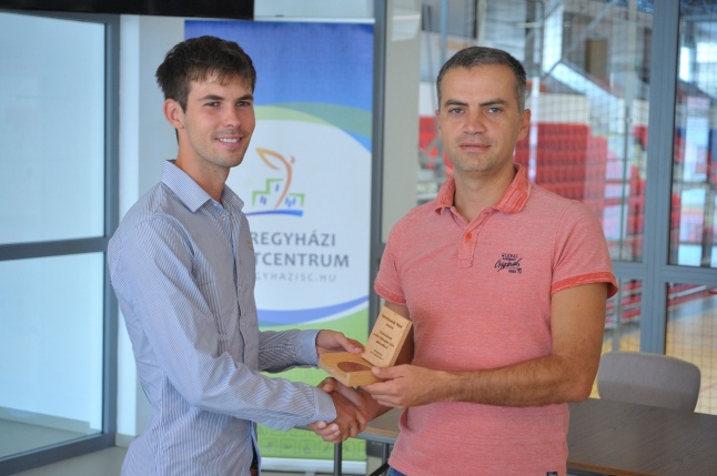 Helebrandt Mátét köszöntötték - fotó Szarka Lajos