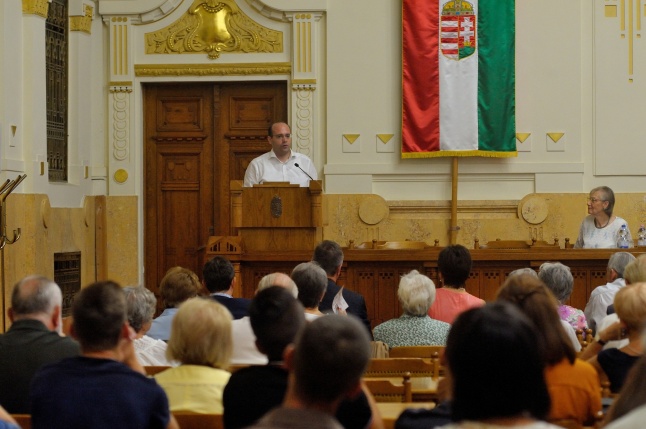 Mráz Ágoston Nyíregyházán - fotó Szarka Lajos