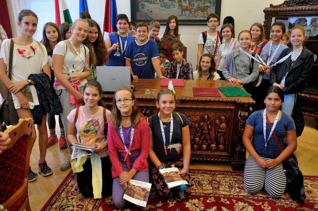 Nyitott Városháza Dr. Ulrich Attila vezetésével - fotó Szarka Lajos