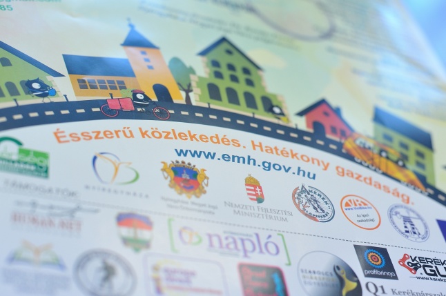 Autómentes nap sajtótájékoztató - fotó Szarka Lajos