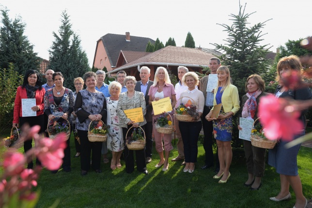 Kertszépségverseny eredményhirdetése