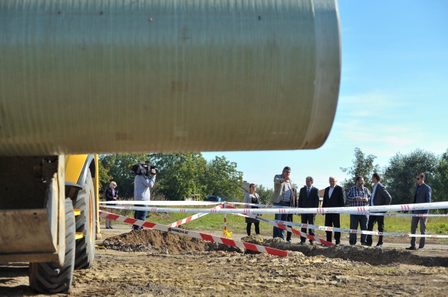 Helyszíni bejárás a Tüzér utcán - fotó Szarka Lajos