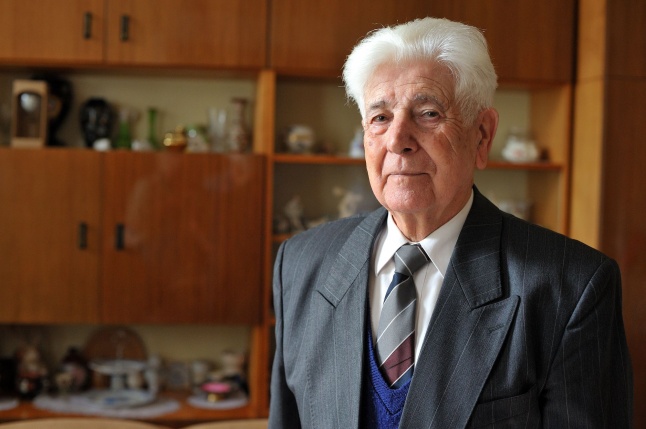 Szépkorú köszöntése Huszka József - fotó Szarka Lajos