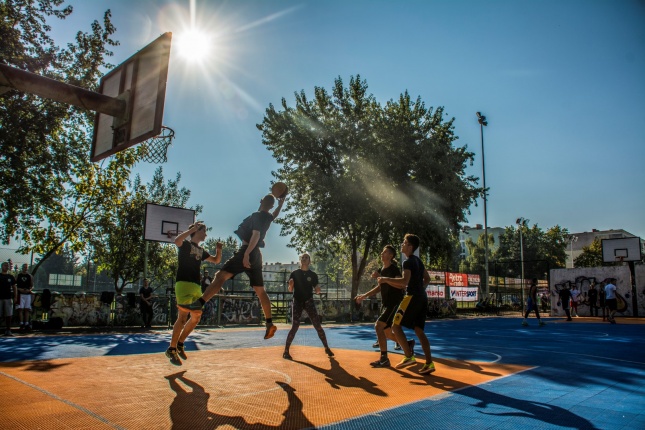Diákok versenye a Városi Stadionban