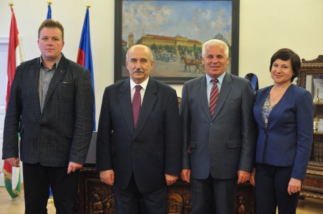 Lengyel delegáció Nyíregyházán - fotó Szarka Lajos