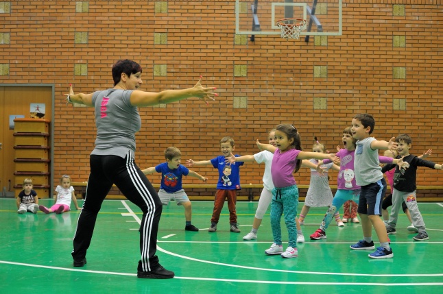 Mozdulj Nyíregyháza 2016 zenés gyerek torna - fotó Szarka Lajos