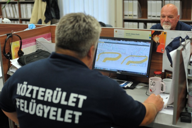 Közterület Felügyeleti iroda Nyíregyházán - fotó Szarka Lajos