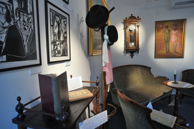 Krúdy emlékszoba a múzeumban - fotó Szarka Lajos