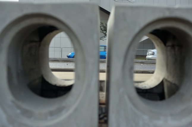 Elkezdődött a beruházás a Szegfű utcán XI - fotó Szarka Lajos