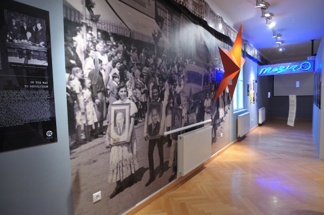 Kiállítás 1956-ról a múzeumban - fotó Szarka Lajos