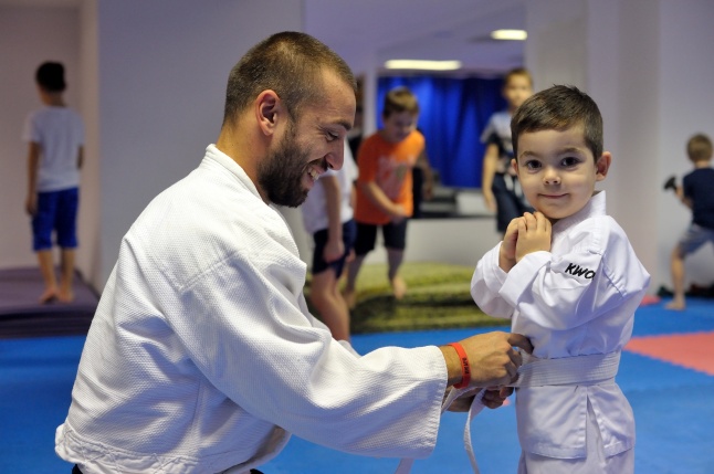 Mozdulj Nyíregyháza 2016 gyerek karate -fotó Szarka Lajos