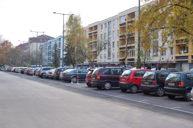 Helyszíni bejárás a Szántó Kovács János utcán - fotó Szarka Lajos