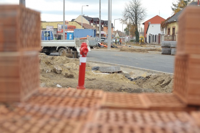 Munkálatok a Kígyó utcán 5 - fotó Szarka Lajos