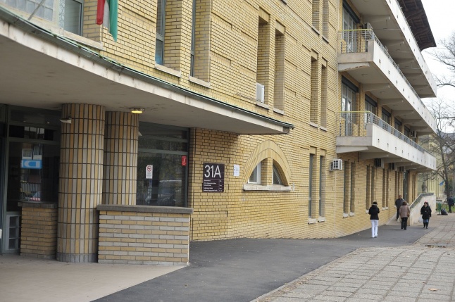 Felújítási munkálatok a kórházban - fotó Szarka Lajos