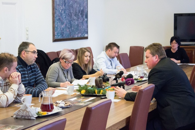 Sóstói Pálinkanap sajtótájékoztató - fotó Szarka Lajos