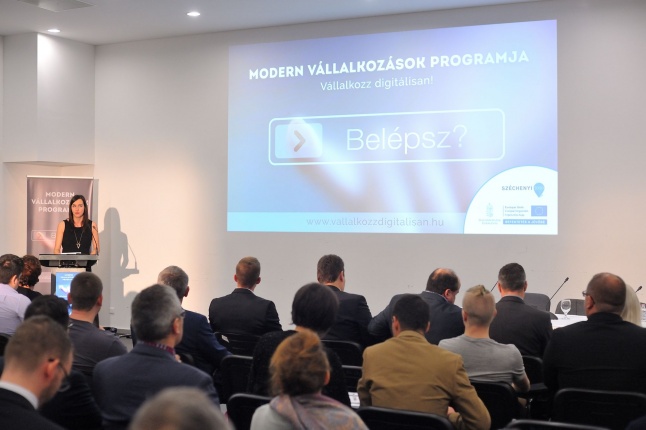 Modern Vállalkozások programja - fotó Szarka Lajos