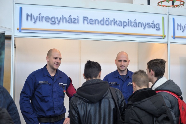 Pályaválasztási börze - fotó Szarka Lajos