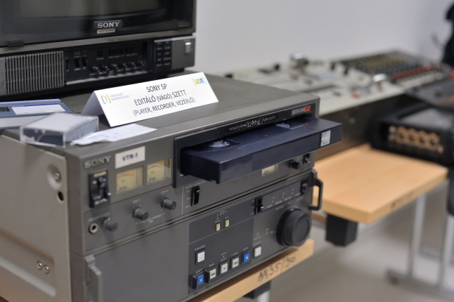 Televízió történeti kiállítás - fotó Szarka Lajos