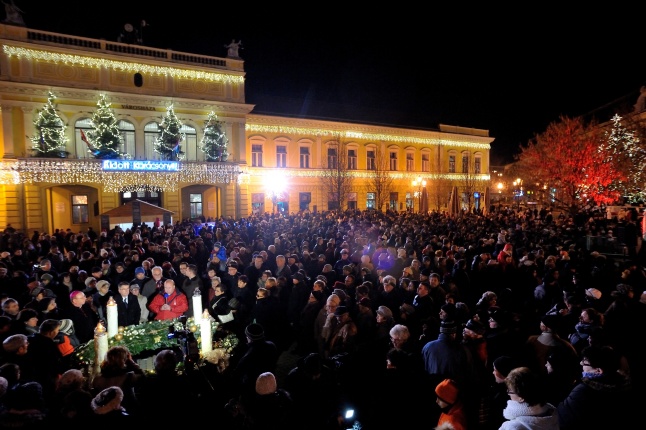 Advent harmadik gyertyája - fotó Szarka Lajos