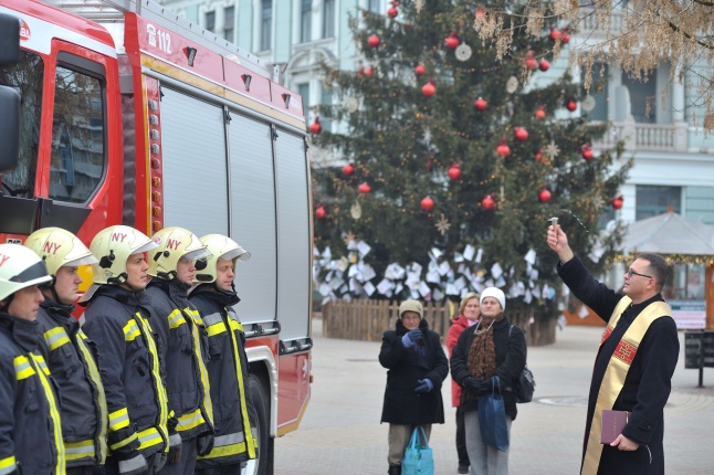 Fecskendő szentelés - fotó Szarka Lajos