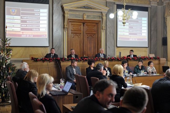 Városi Közgyűlés 20161215 - fotó Szarka Lajos
