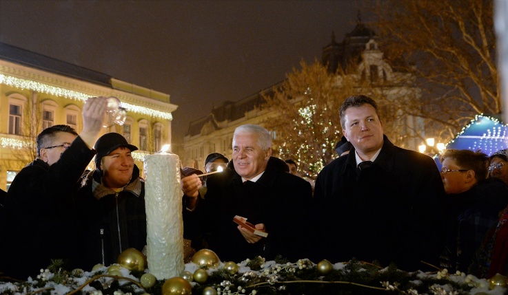 Advent negyedik gyertyája