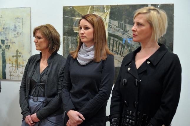 Közös tárlat a Galériában - fotó Szarka Lajos