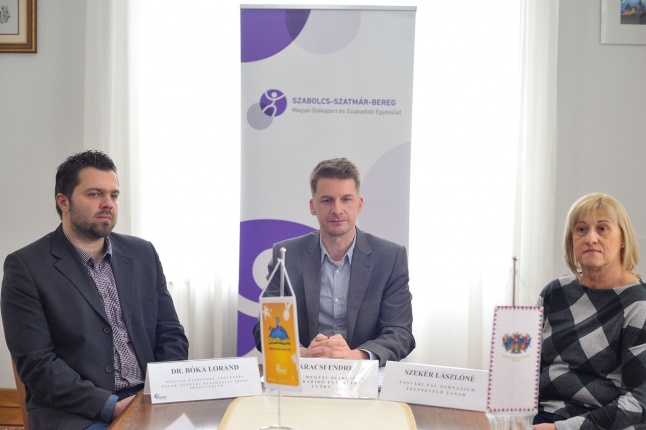 Diákolimpia sajtótájékoztató - fotó Szarka Lajos