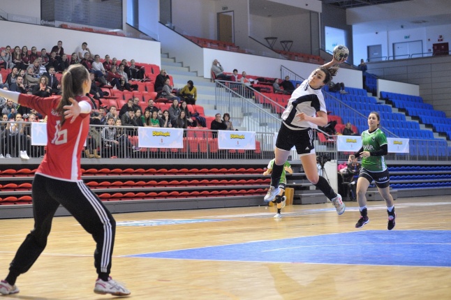 Diákolimpia Leány Kézilabda - fotó Szarka Lajos