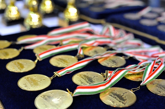 Diákolimpia kézilabda díjazás - fotó Szarka Lajos