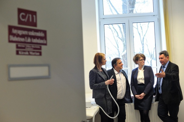 Diabétesz lábambulancia a kórházban - fotó Szarka Lajos