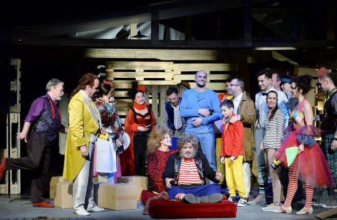 A kisfiú meg az oroszlánok-főpróba a nagyszínpadon