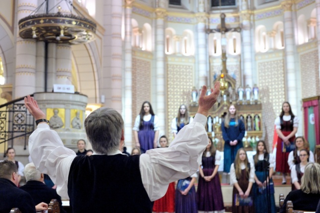 Jótékonysági koncert a székesegyházban - fotó Szarka Lajos