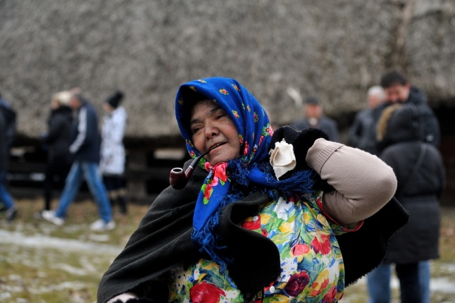 Farsangolás a múzeumfaluban - fotó Szarka Lajos