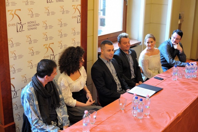 Színházi sajtótájékoztató - fotó Szarka Lajos